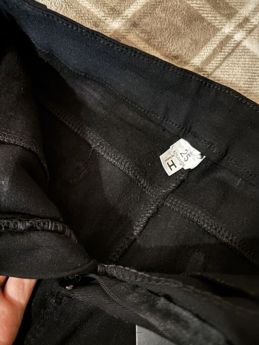 Нові жіночі чорні теплі штани на флісі