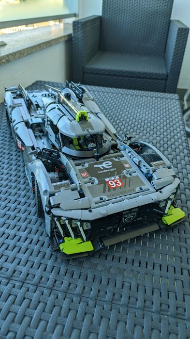 PEUGEOT 9X8 24H Le Mans Hybrid Hypercar technic de 1775 peças