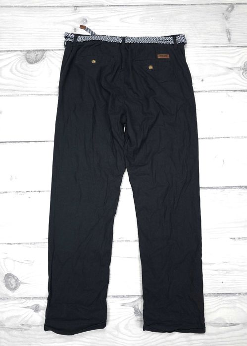 INDICODE JEANS Bryne Męskie Spodnie Len Lniane XL ! Nowe