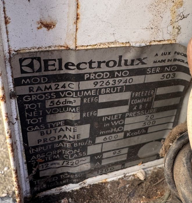 Холодильник Electrolux кемпер