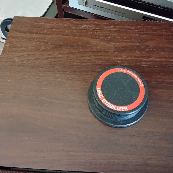 Imprensa   Clamp de vinil  Audio technica .