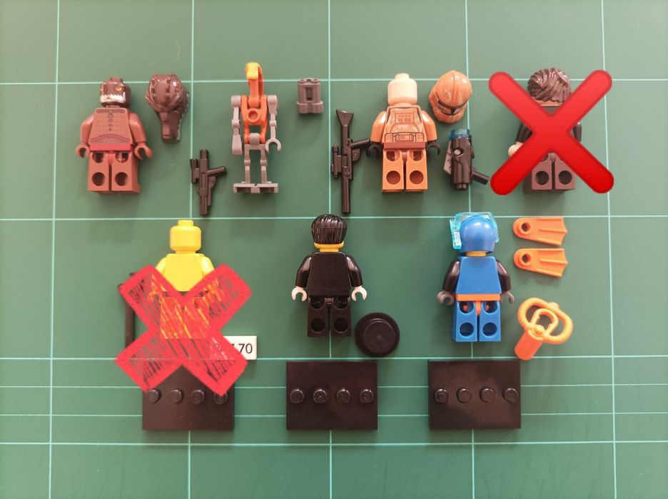 Мініфігурки LEGO Minifigures Seies 1, Chima, Star Wars.