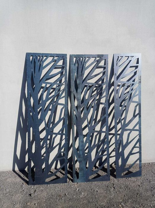 Декоративні панелі, ширми з металу