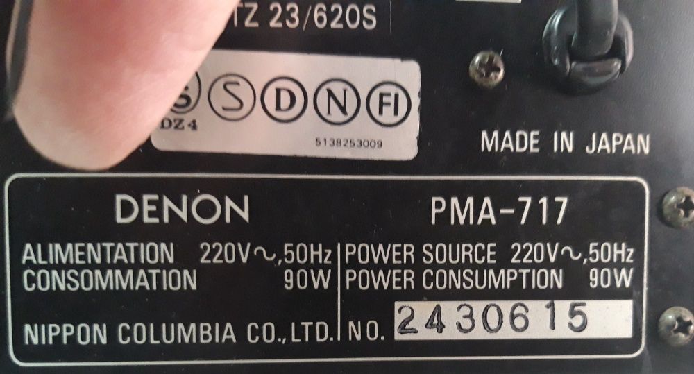 Denom PMA-717 Amplificador Made in Japan Revisionado
