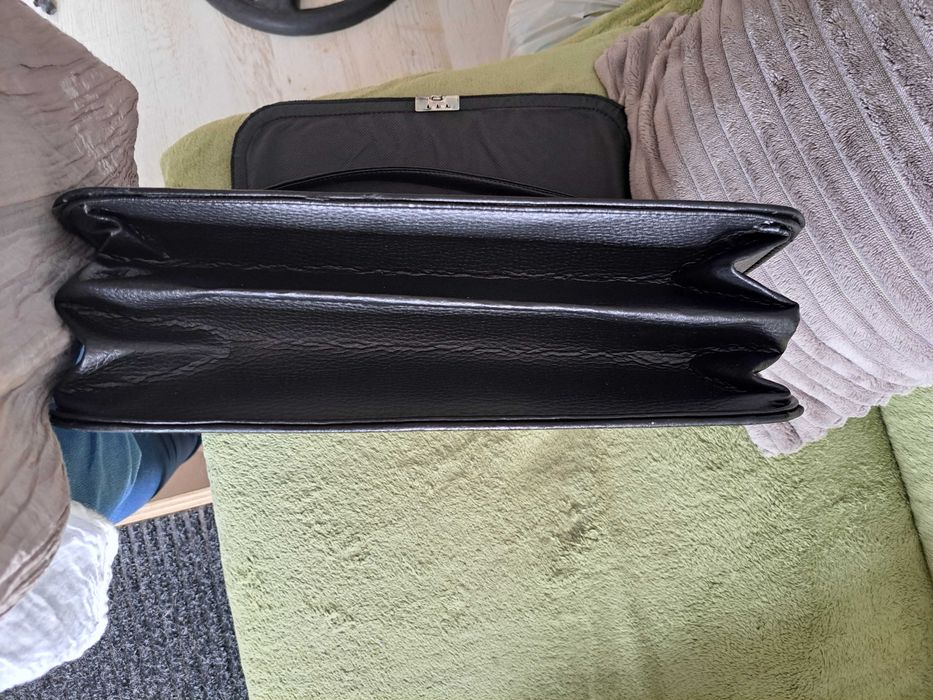 Torba skórzana na dokumenty, laptopa