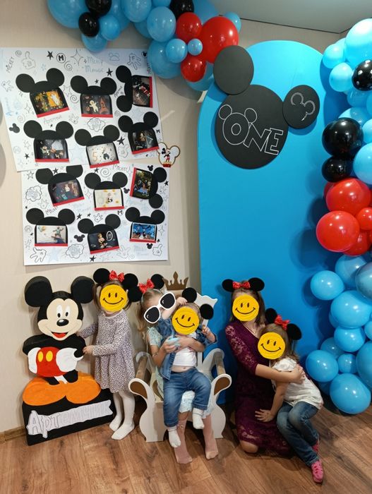 Обруч Микки и Минни Маус