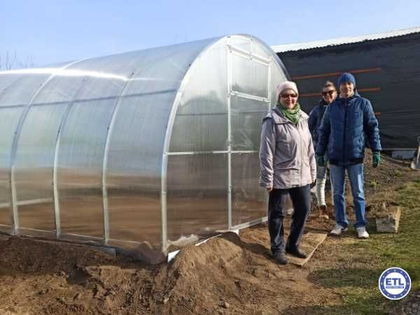 Szklarnia Tunel ogrodowy 3x4 3x6 3x8 Profil 40x20 Poliwęglan 4 / 6mm