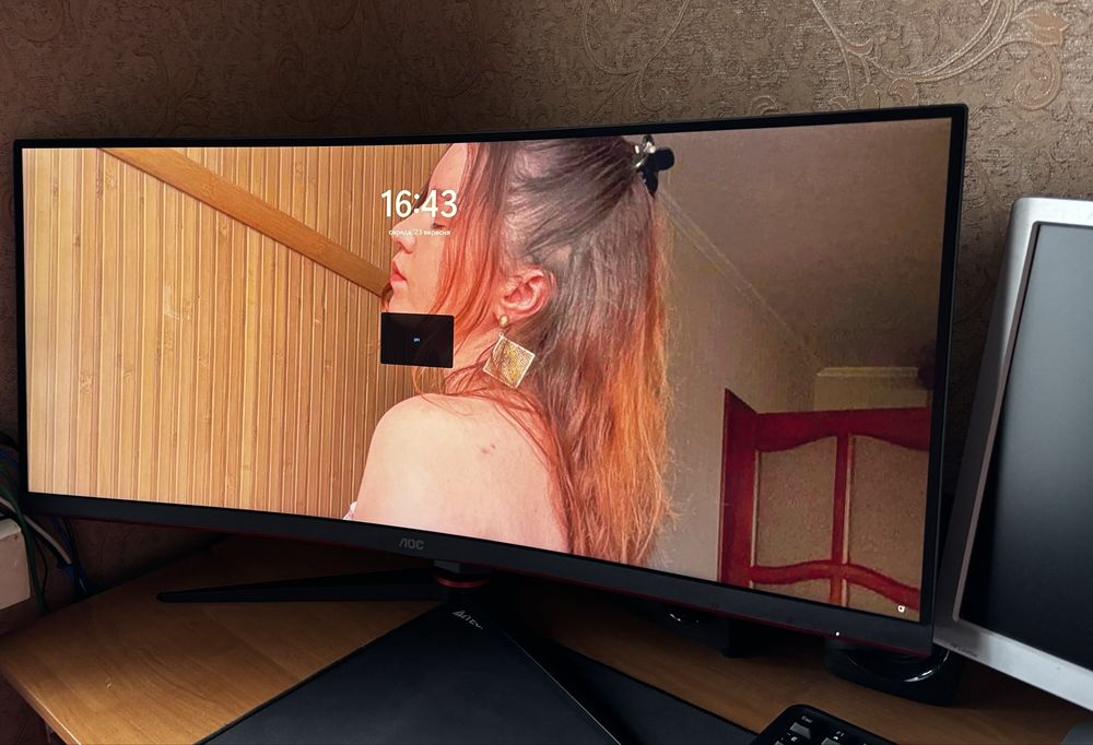 Монітор 34" AOC Gaming CU34G2XPD 2K VA 180 Гц