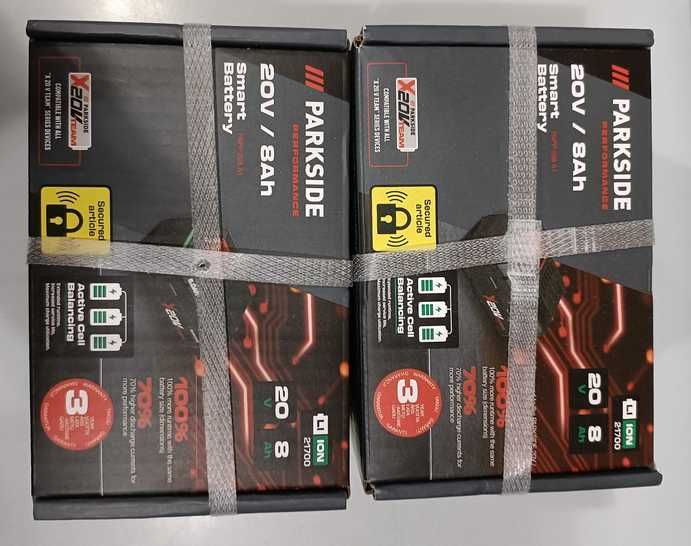 PARKSIDE  SMART Akumulator 20V 8 Ah NOWE 2 sztuki