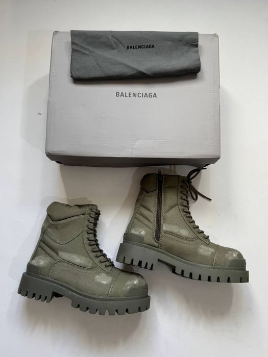 Balenciaga Combat Strike Boots