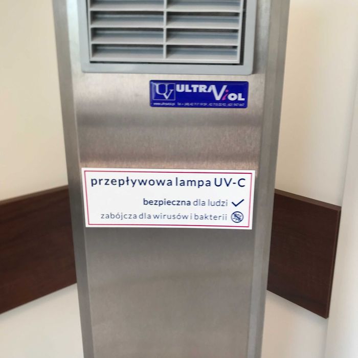 Lampa bakteriobójcza Ultraviol przepływowa mobilna