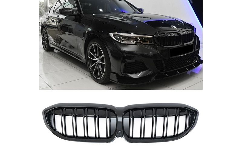GRELHA DIANTEIRA LOOK M-PERFORMANCE PRETO BRILHO PARA BMW SERIE 3 G20/21 2019--