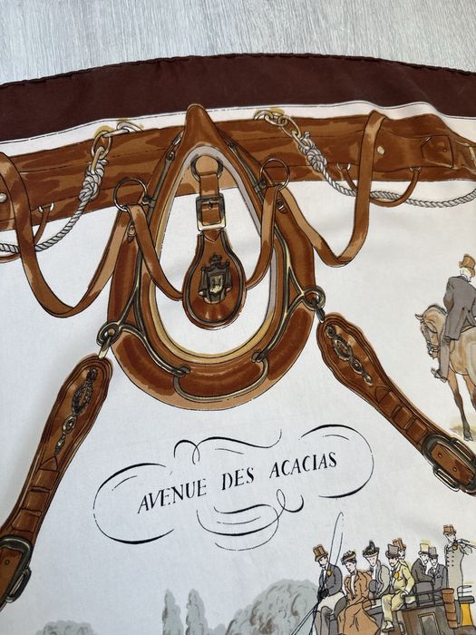 платок шаль Hermes