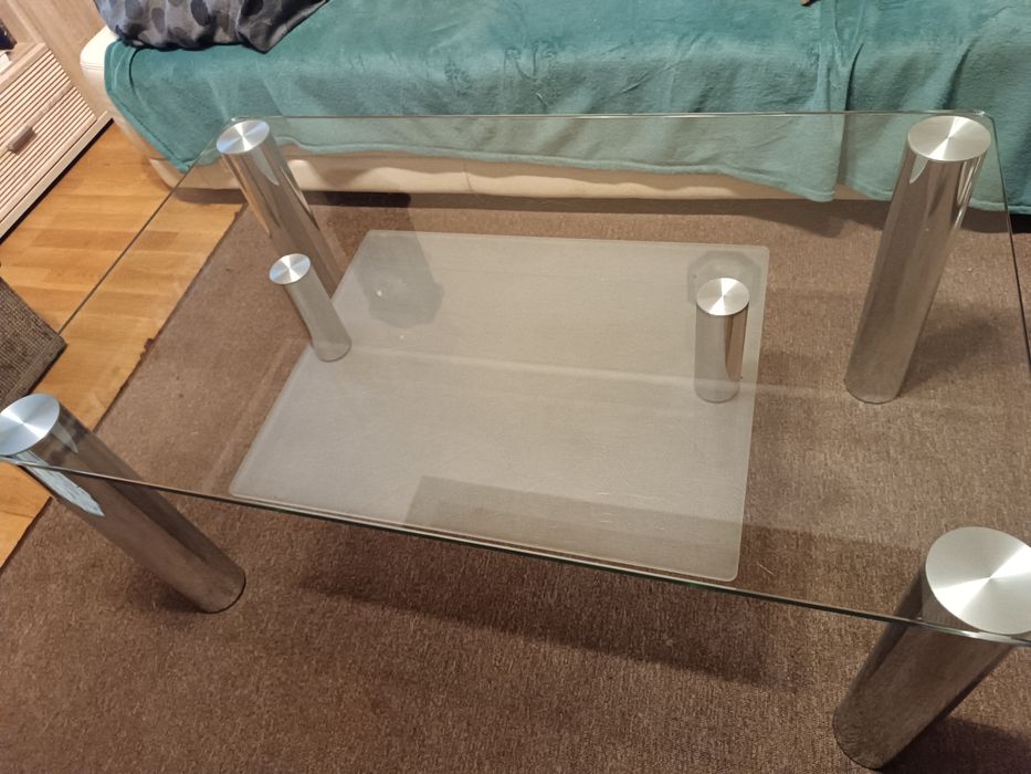 Stolik kawowy szklany