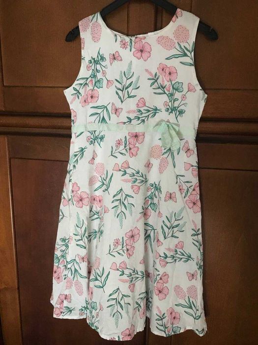 Бавовняна сукня літня на дівчинку 9-10років, плаття