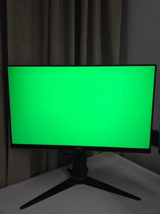 Монітор 23.8" AOC 24G2U/BK IPS 144Hz 1ms (Pivot, USB-хаб, динаміки)