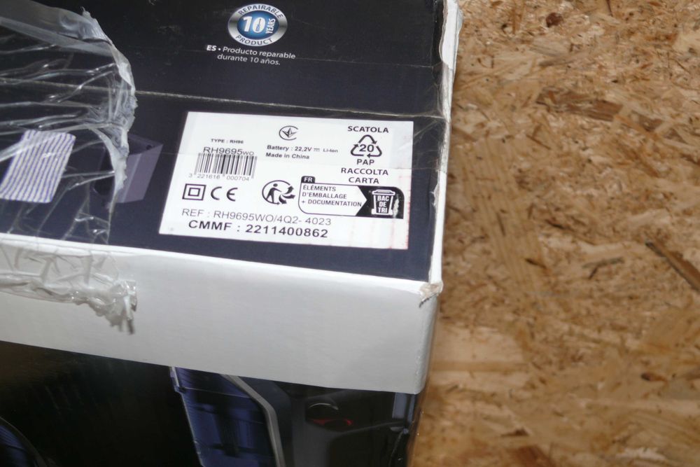 Aspirador Vertical ROWENTA X-Force Flex 8.5 Aqua Animal Care RH9695WO