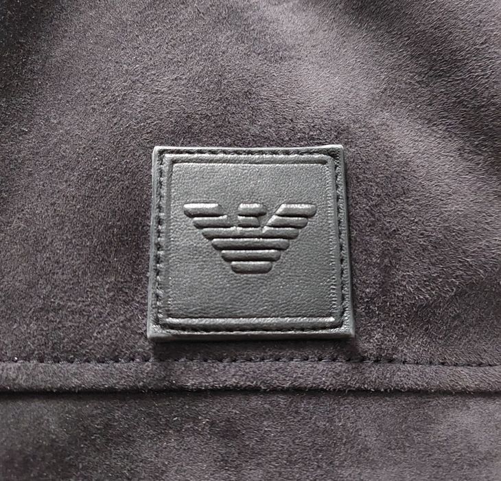 Emporio Armani nowa kurtka skórzana męska r. 48