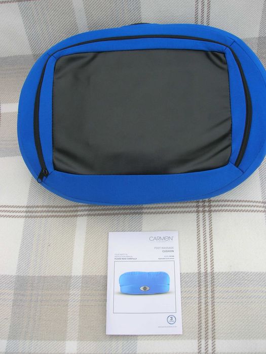 Вібромасажер для ніг Carmen C81229 (подушка-масажер)   бездротова
