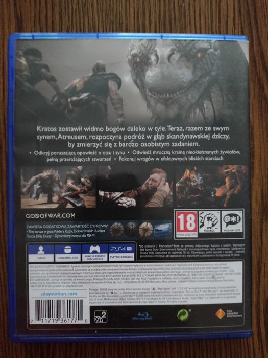 Gra God od War ps4