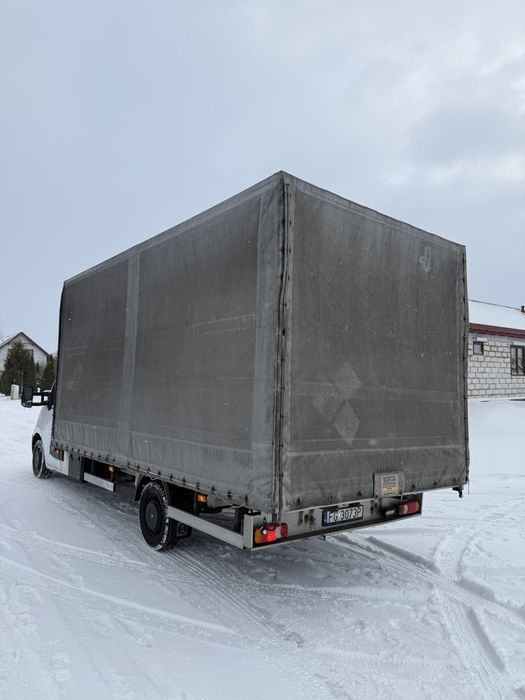 Zabudowa 12ep plandeka 4,85 x 2,45 master iveco sprinter 10 palet 12