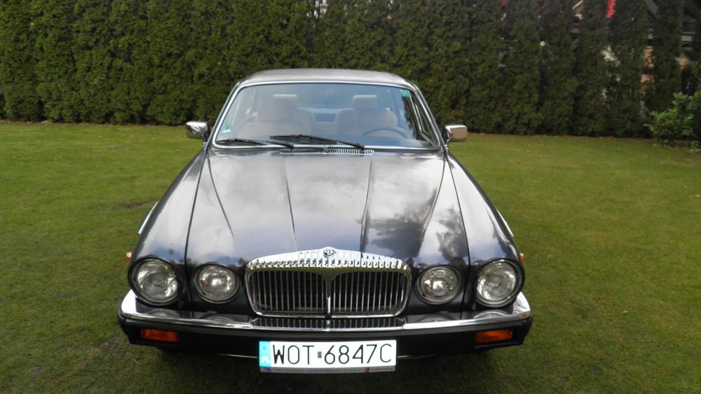 Jaguar XJ Daimler Double Six Jaguar XJ12 3 Seria najbogatsza wersja jasny środek