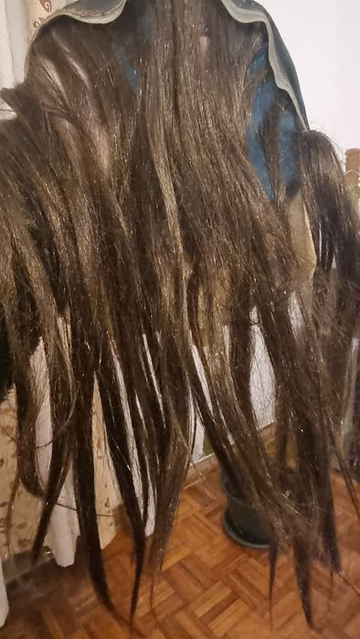 "Carnaval" Máscara Completa com Cabelo