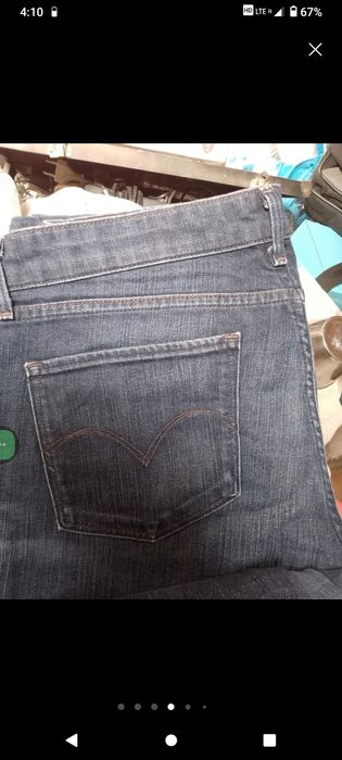 8 calças jeans Levi's W29 (6 usadas uma vez)