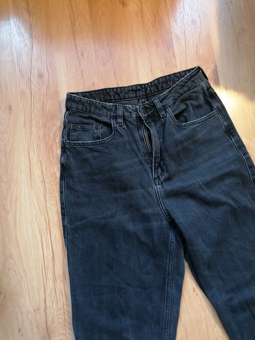 spodnie mom jeans