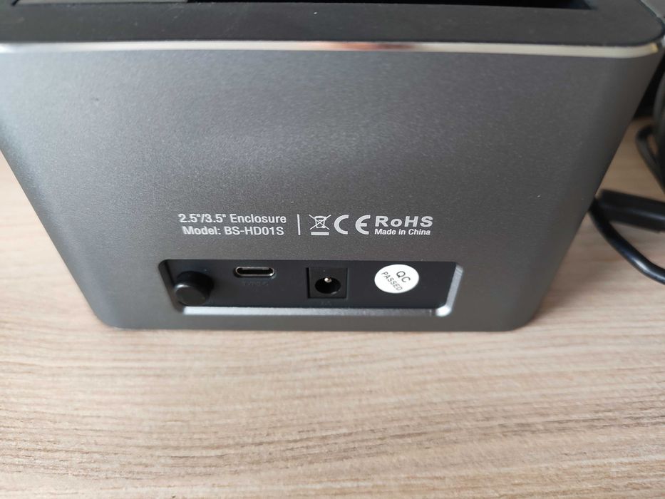 Dysk HDD 2x 10TB + stacja dokująca