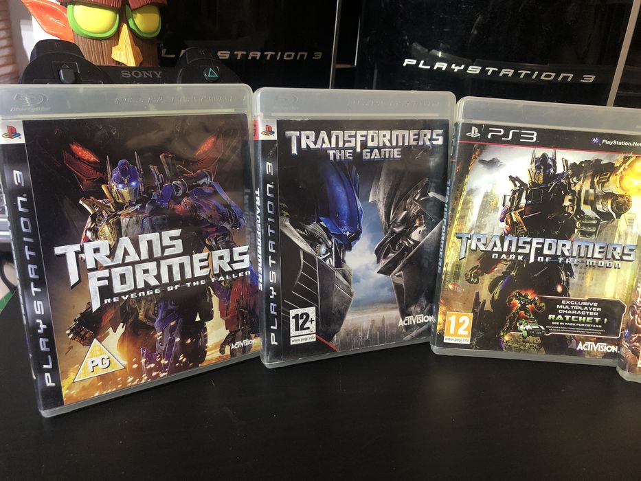 Zestaw pakiet gier Transformers PS3 kolekcja dla gracza i kolekcjonera