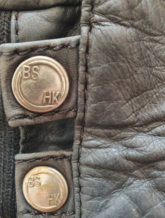 Blusão em pele Bershka - vintage