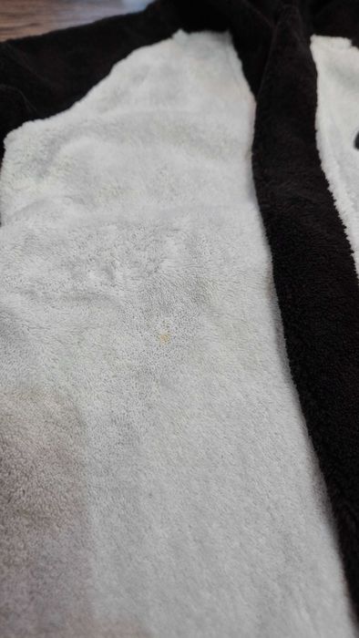 003 A szlafrok nr 1 miękki pluszowy pingwin 80-86