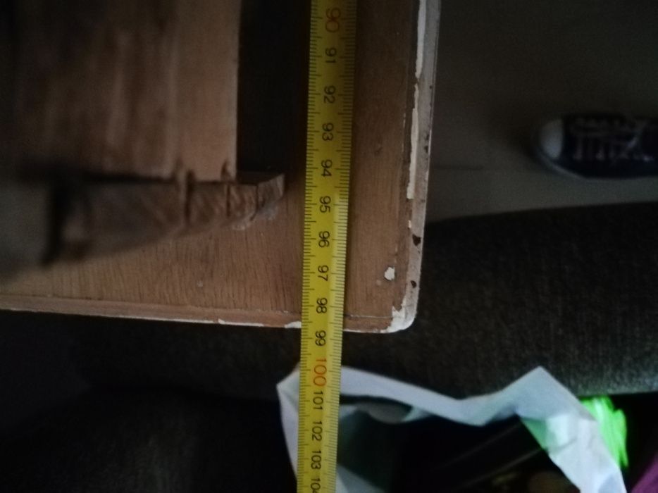 Cômoda de madeira 100x83x46 cm