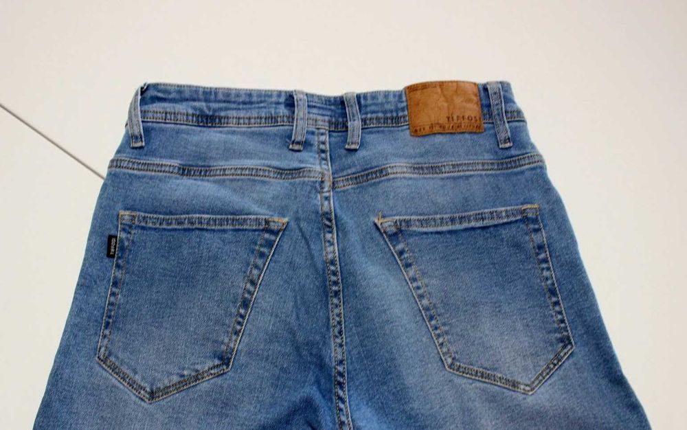 Calça de Ganga Azul Claro Tiffosi Tamanho 38 - Quase Nova