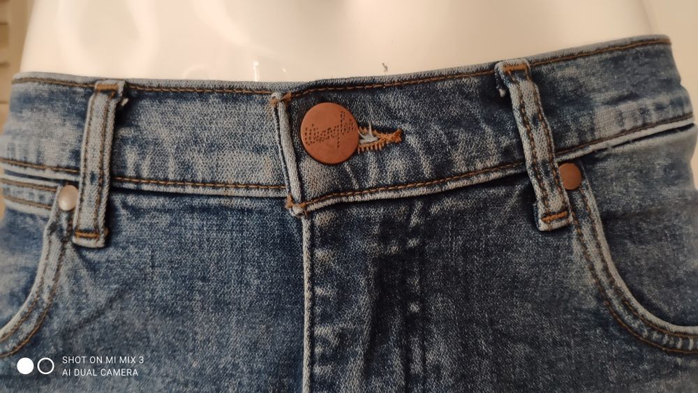 Wrangler Texas Straight Authentic Indigo jeansy rozm 36/34 jak 35/34