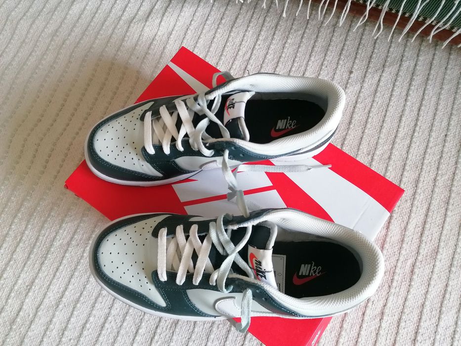 Nike dunk low Verde/branco