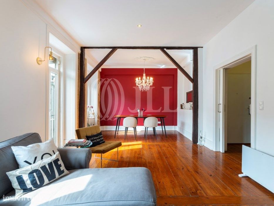 Apartamento T3+1 em Arroios, remodelado, Lisboa