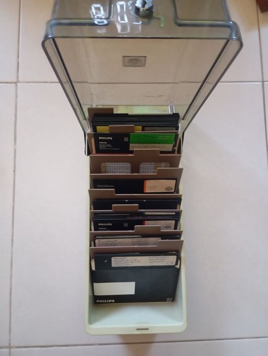 Arquivo diskettes 5 1/4
