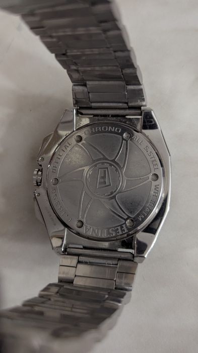 Часы Festina F16350 chronograph, годинник хронограф Іспанія