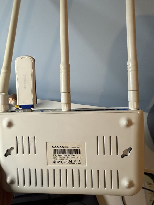 Router WiFi SAPIDO BR270n + dodatkowo Modem Alcatel One Touch
