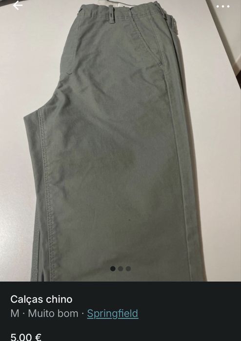 Calça casual  chinos