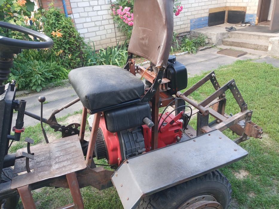 Саморобний трактор змотоблоку