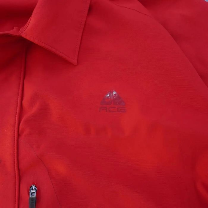 Nike ACG koszula męska czerwona XL gorpcore vintage y2k