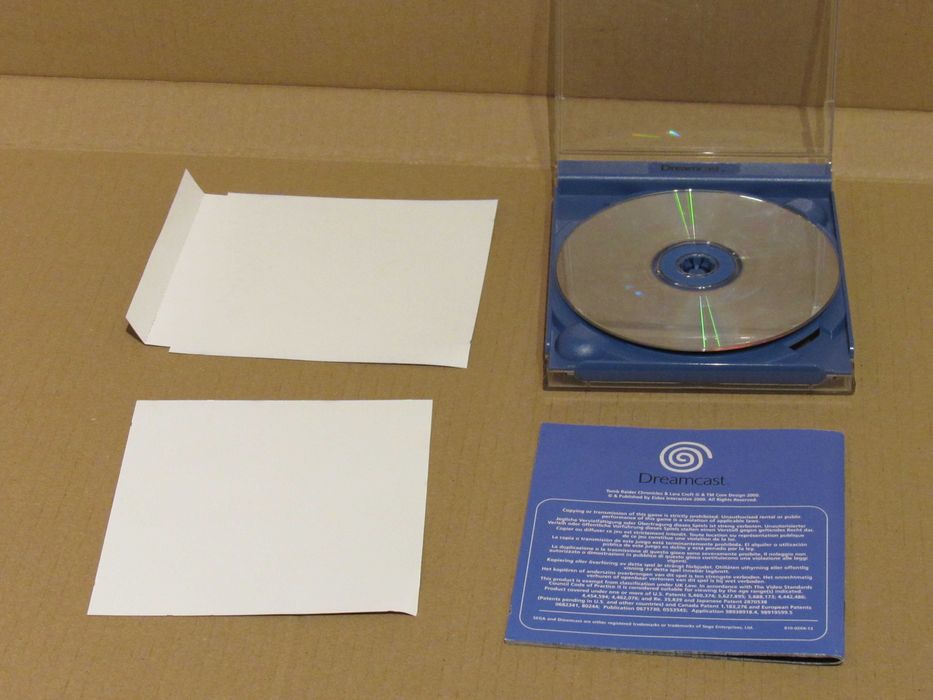 Jogo Sega Dreamcast Tomb Raider Chronicles IT completo