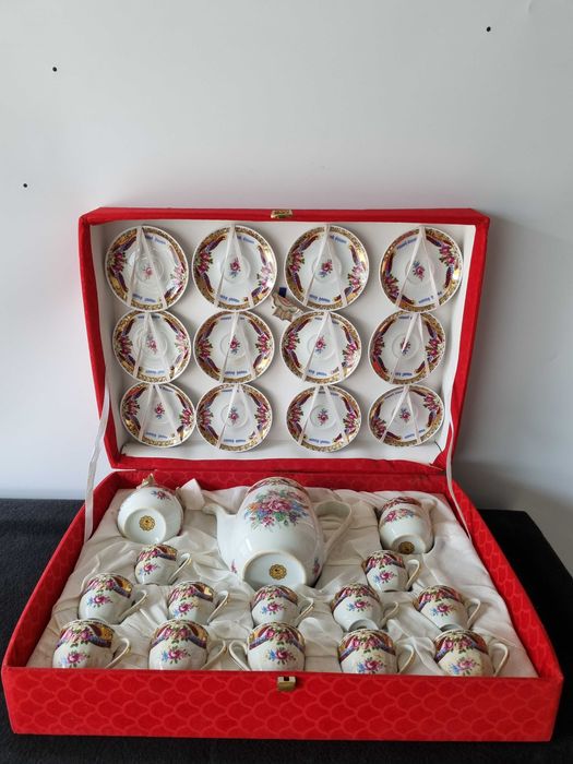 Serviço chá/café novo Porcelana Limoges Vizavi (novo)