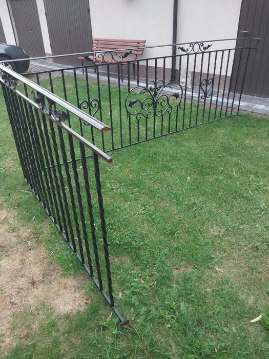 Balustrada stalowa balkonowa/tarasowa