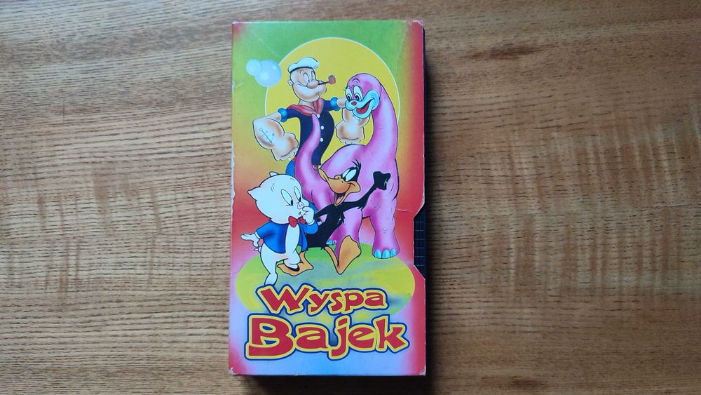Kaseta VHS Wyspa Bajek bajka dla dzieci