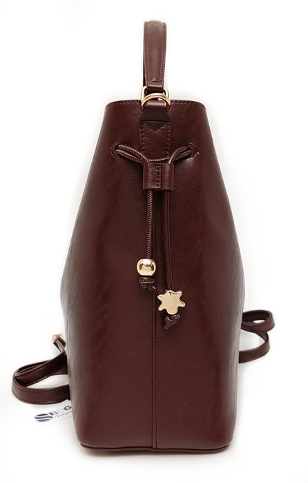 Elegancka Torebka Damska Worek Gallantry Brązowa Klasyczna Shopperka H