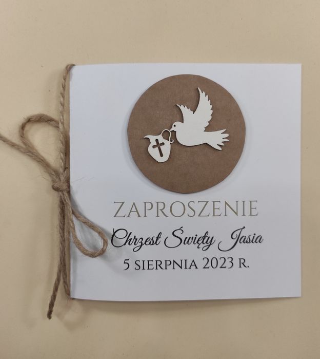 Zaproszenia na chrzest, chrzciny